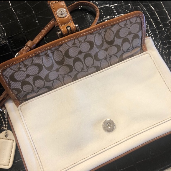 Coach Leather Wristlet - Picture 2 of 3